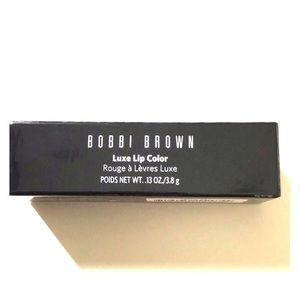 BOBBI BROWN LUXE LIP COLOR PARISIAN RED NEW UNUSED